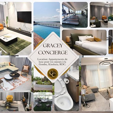 Gracey Concierge Apartments - Avenue Uvira Kinshasa Bagian luar foto